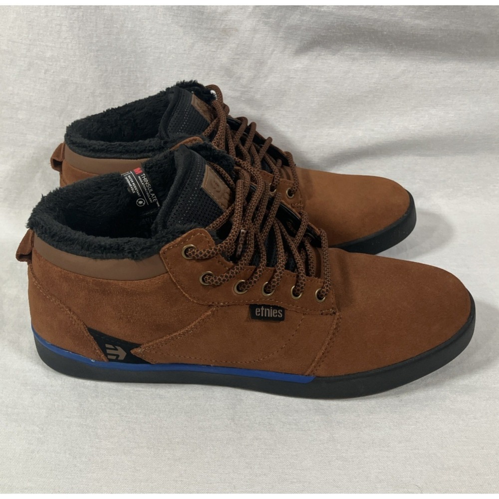 Etnies Jefferson MTW Brown‎ Thinsulate Winterized Skate Shoes Mens 9